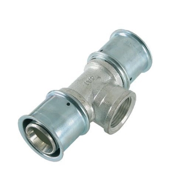 MT250350000 Multitubo T-stuk 20x1/2x20 (pers x bi.dr.) Vertind