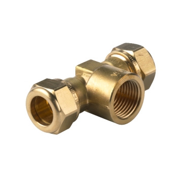 VH086932100000 VSH Super T-stuk 15xRp1/4x15 (knel x bi.dr. x knel)