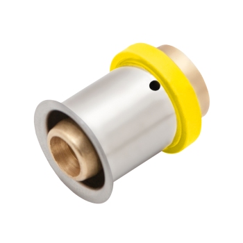 VH386036200000 VSH UltraPress Gas Eindkap 20mm (1x pers, messing)