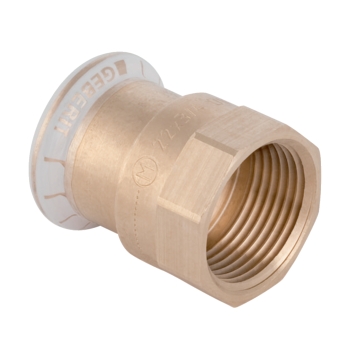 GN618450000 Geberit Mapress Koper Schroefbus 12x3/8 (bi.dr. x pers, brons)