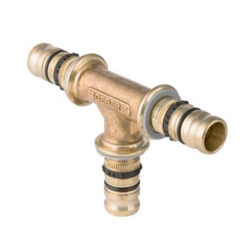 61331000500 Geberit Mepla T-stuk messing 26