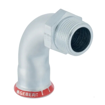 GN205080000 Geberit Mapress C-staal Puntstuk Bocht 28x1'' (bu.dr. x pers)