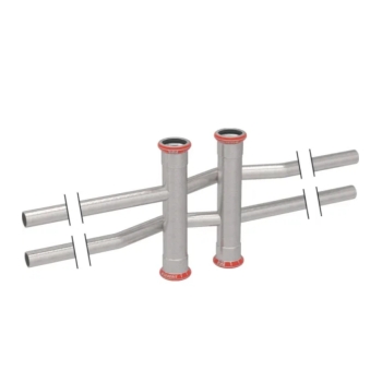 GN229740000 Geberit Mapress C-staal Mid Kruisstuk 35x15 (pers x spie)