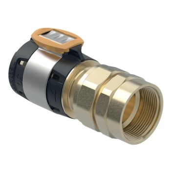 62060500100 Geberit FlowFit 3-delige Koppeling 50x1.1/2 (bi.dr. x pers, brons)
