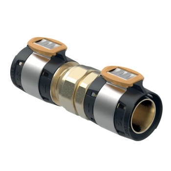 62057500100 Geberit FlowFit 3-delige Koppeling 50mm (2x pers, brons)