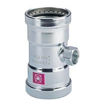 VN598082000 Viega Prestabo XL T-stuk 88,9x3/4x88,9 (bi.dr. x pers)