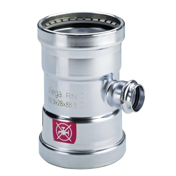 VN597825000 Viega Prestabo XL T-stuk 88,9mm (3x pers)