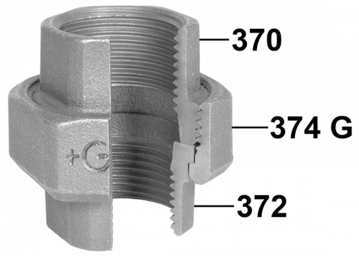 UNMIG01511F793 GF Mallea 3d kop vlak bi/bi 1/2” ve