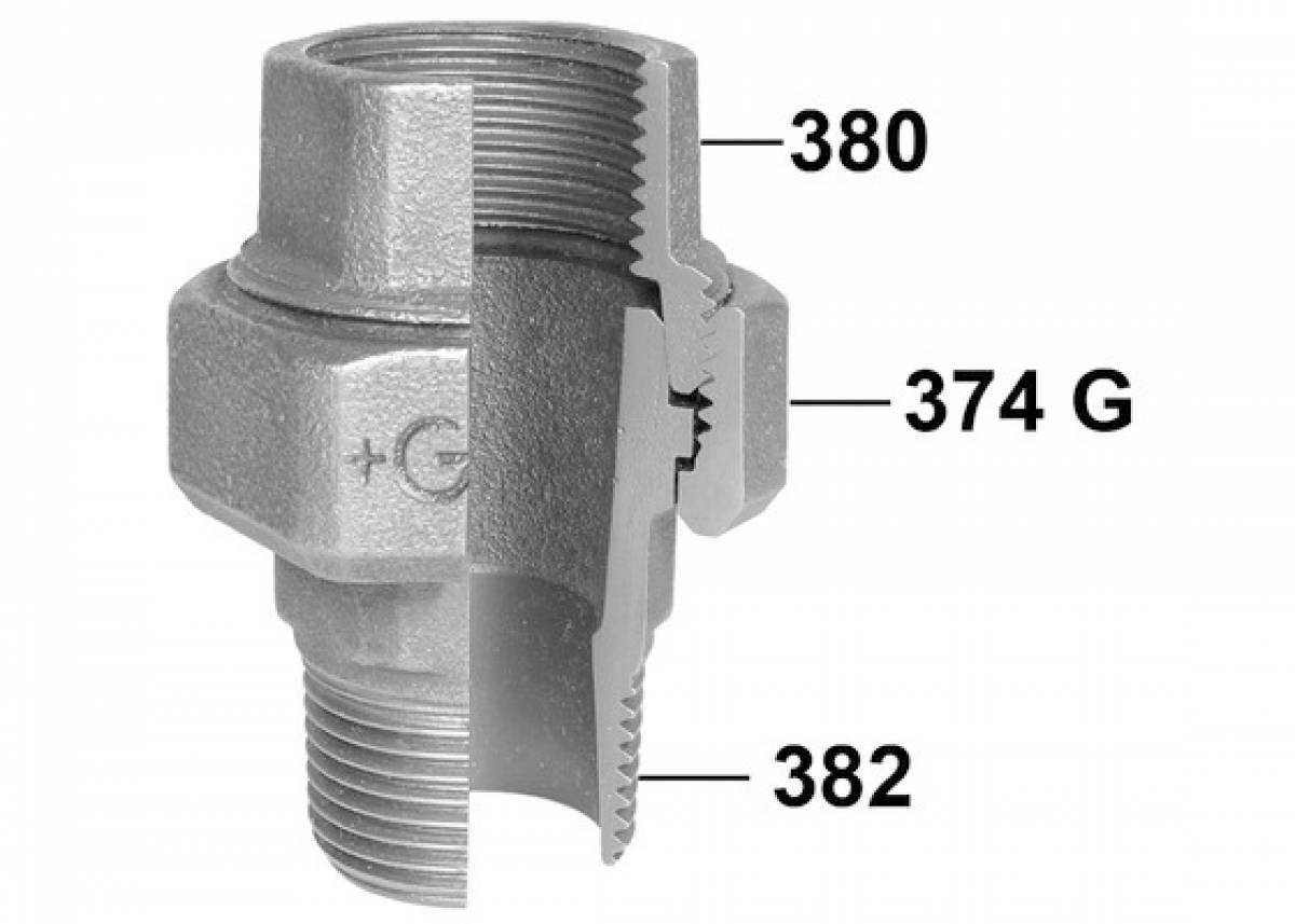 UNMIG03223F861 GF Mallea 3d kop con bi/bui 1 1/4"